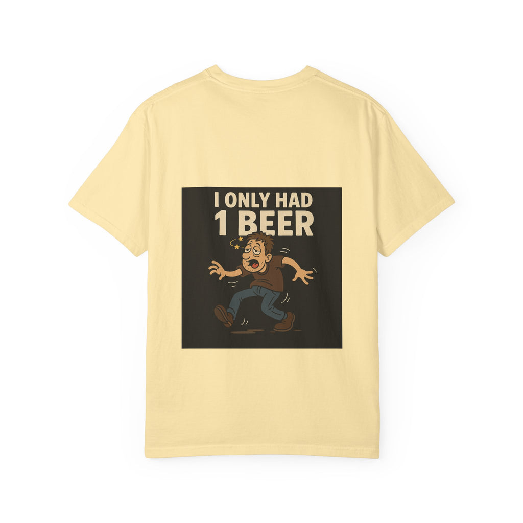 Funny One Beer T-shirt