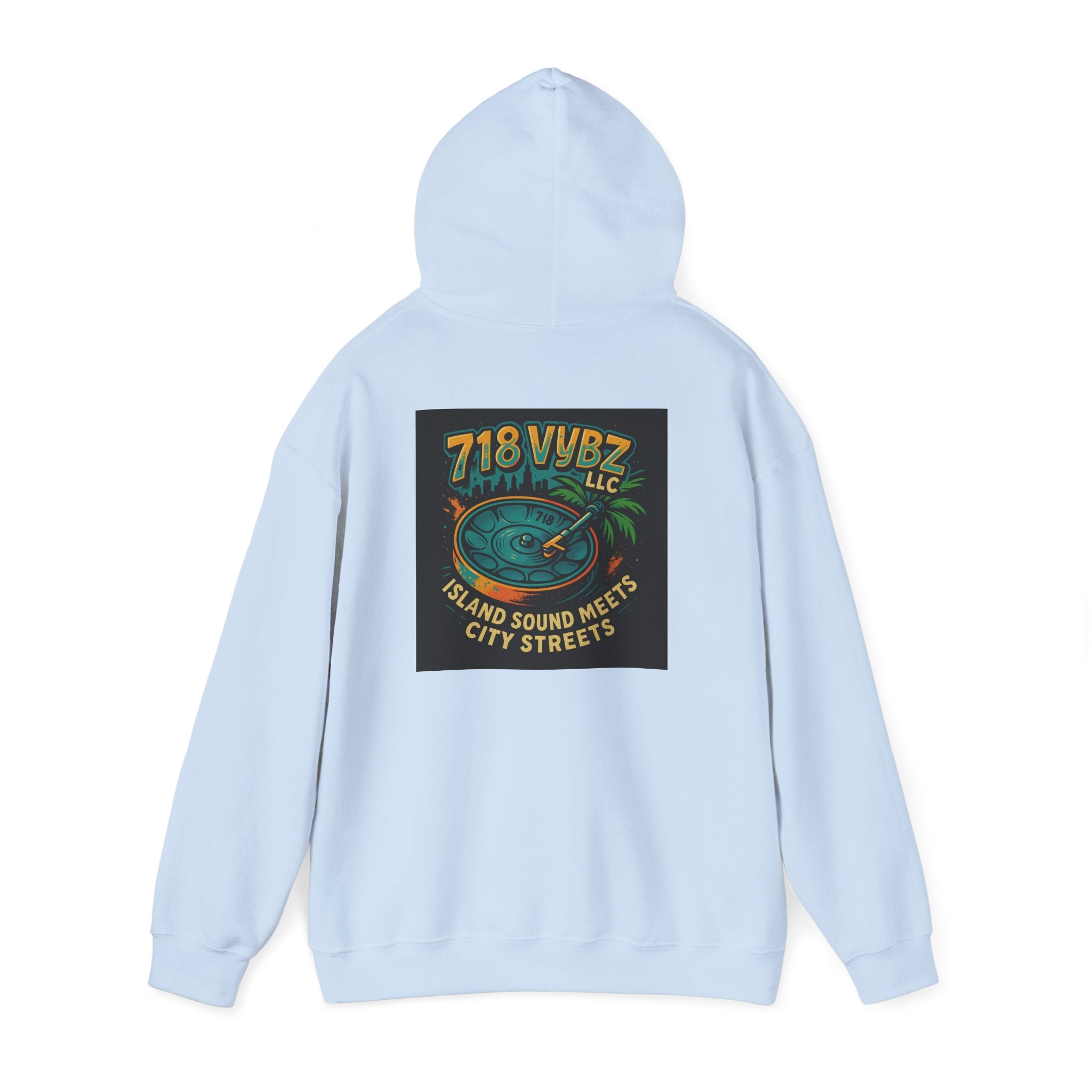 Island Sound Meets City Streets Unisex Hoodie