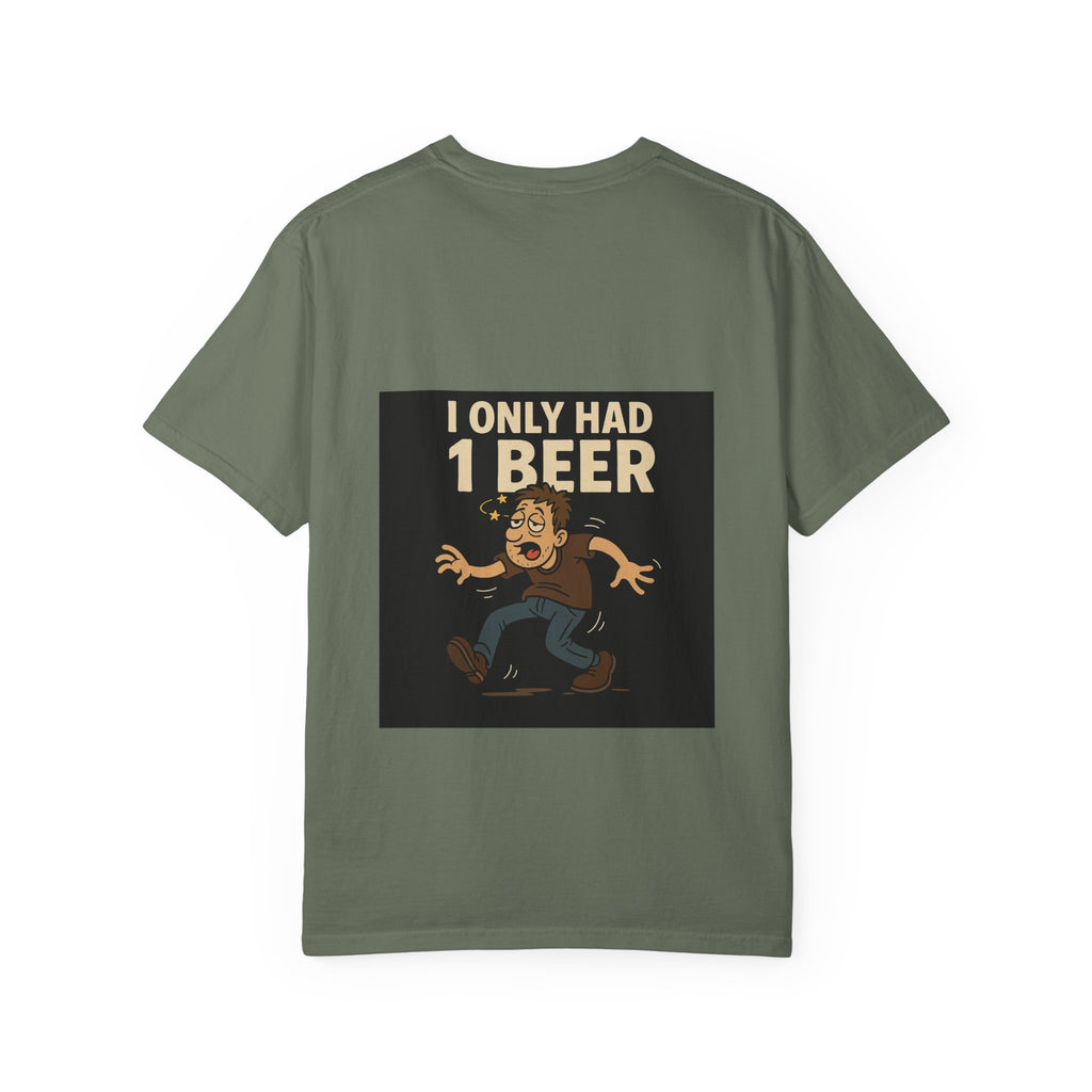 Funny One Beer T-shirt