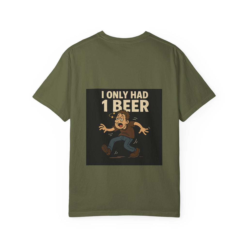 Funny One Beer T-shirt