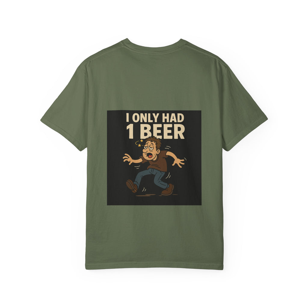 Funny One Beer T-shirt