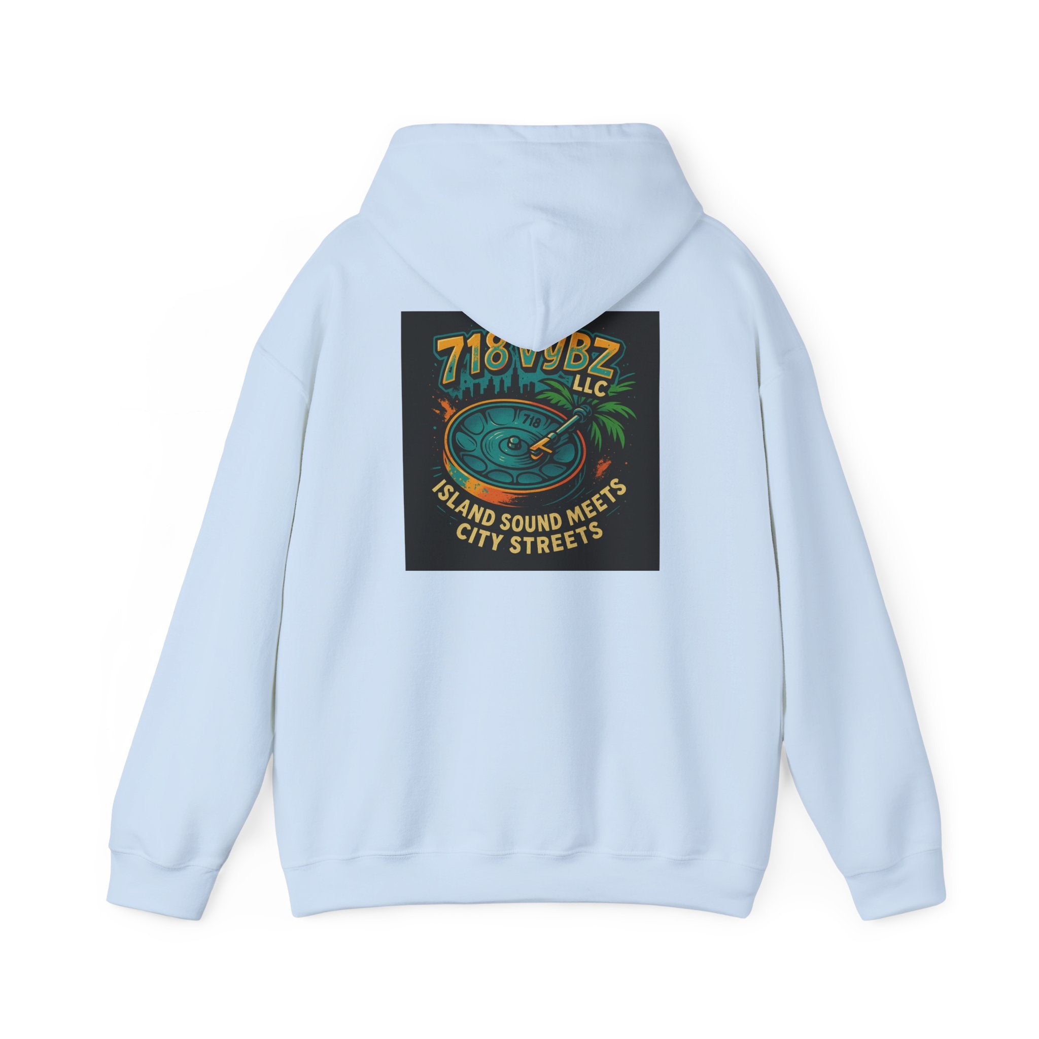 Island Sound Meets City Streets Unisex Hoodie