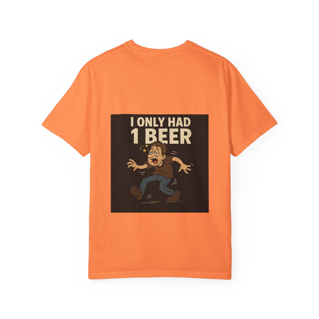 Funny One Beer T-shirt