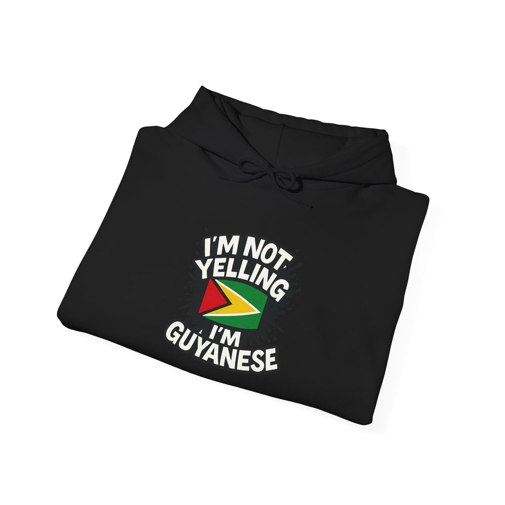 I'm Not Yelling I'm Guyanese Hoodie