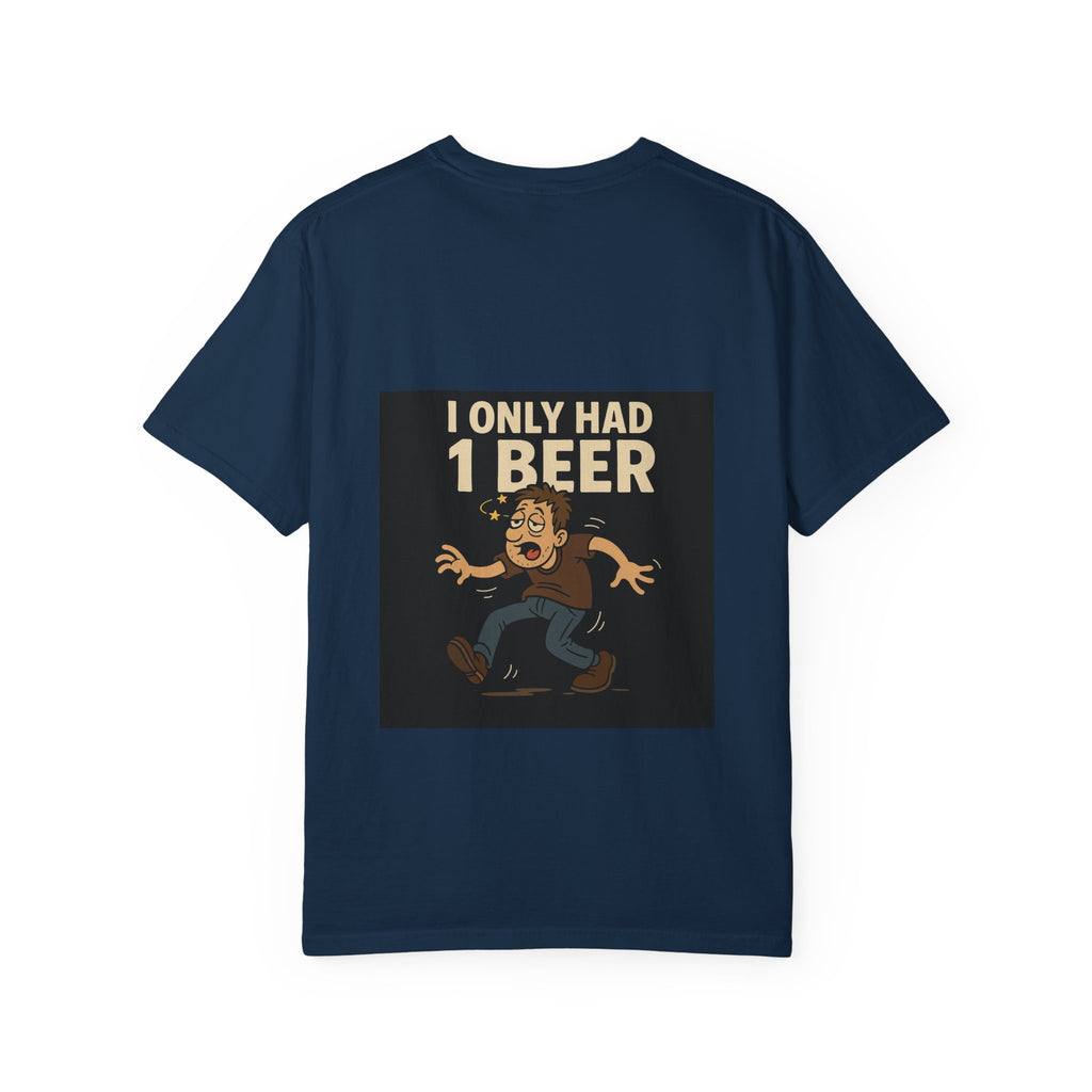 Funny One Beer T-shirt