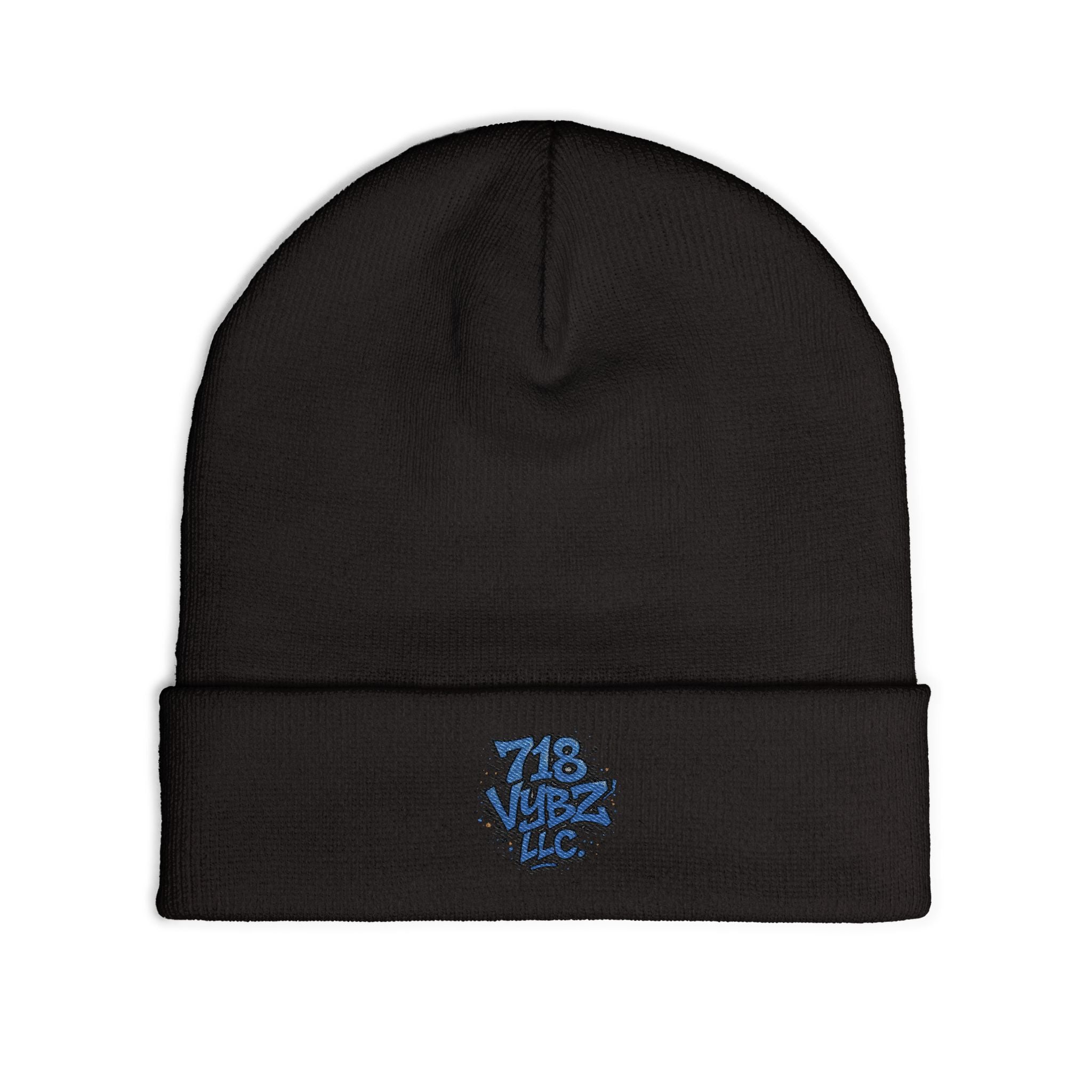 718 VYBZ LLC Knit Beanie BW