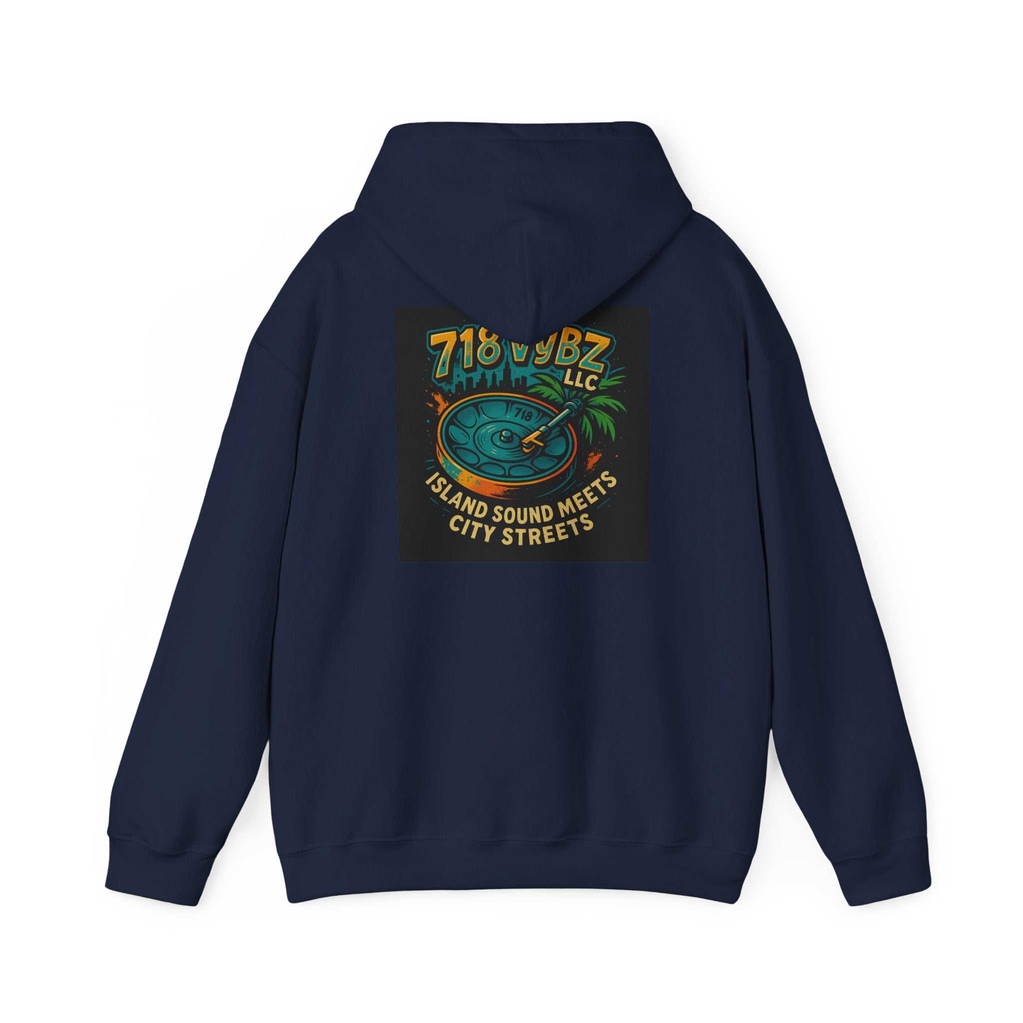 Island Sound Meets City Streets Unisex Hoodie