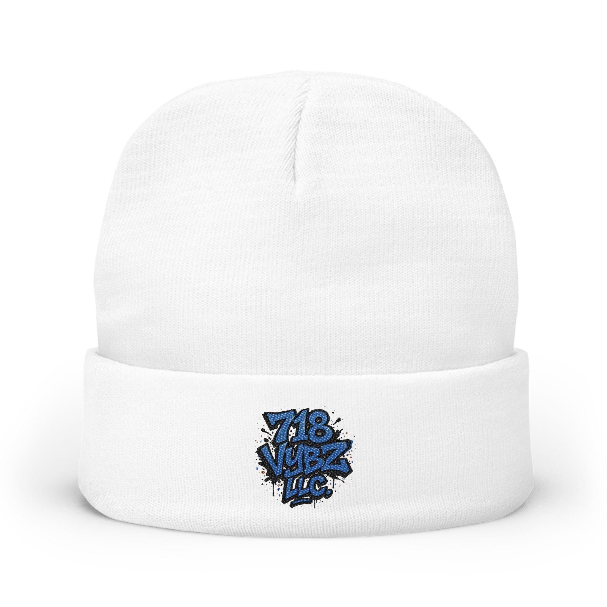718 VYBZ LLC Knit Beanie BW